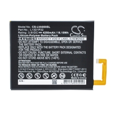 Kompatibel batteriudskiftning til LENOVO L13D1P32