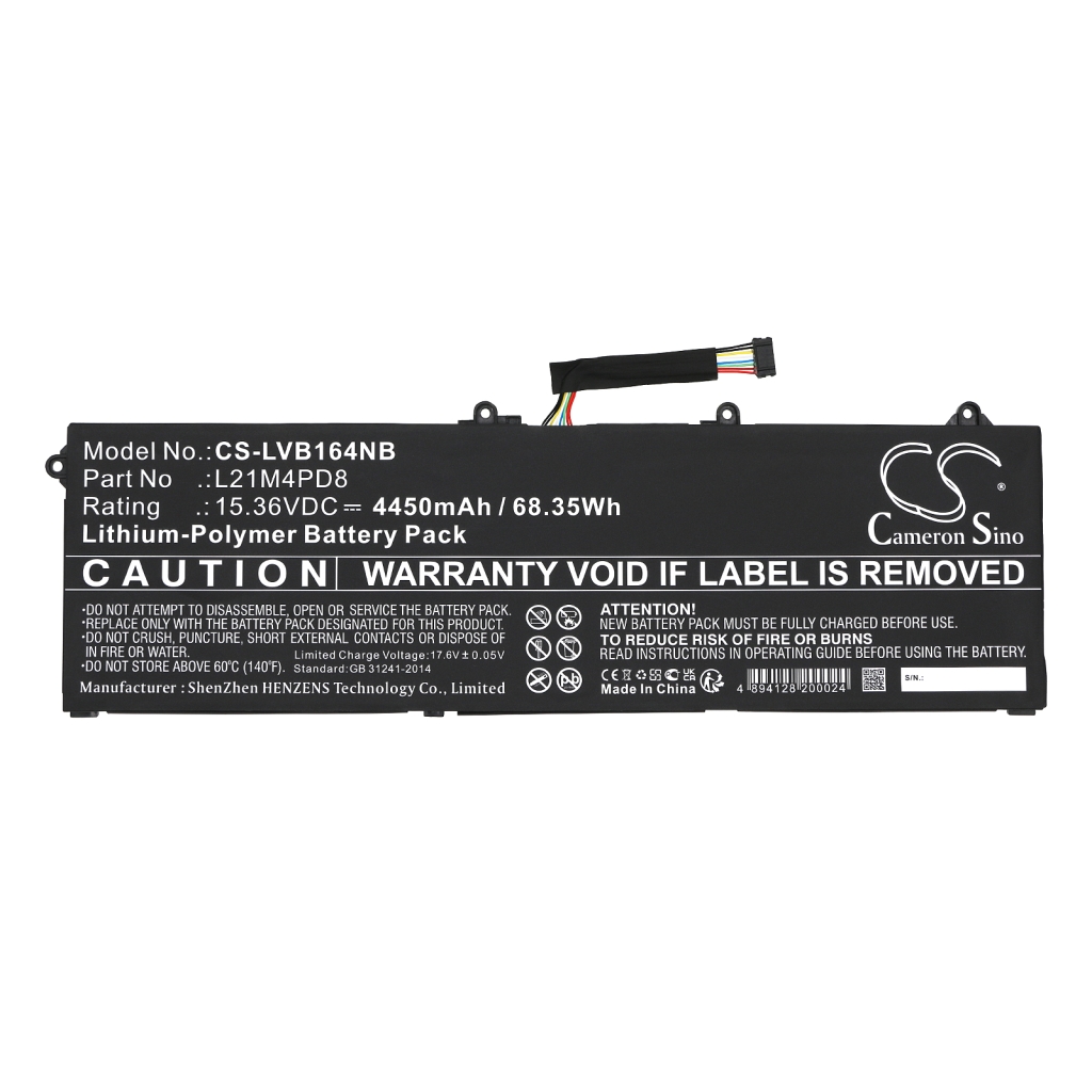 Notebookbatteri Lenovo CS-LVB164NB