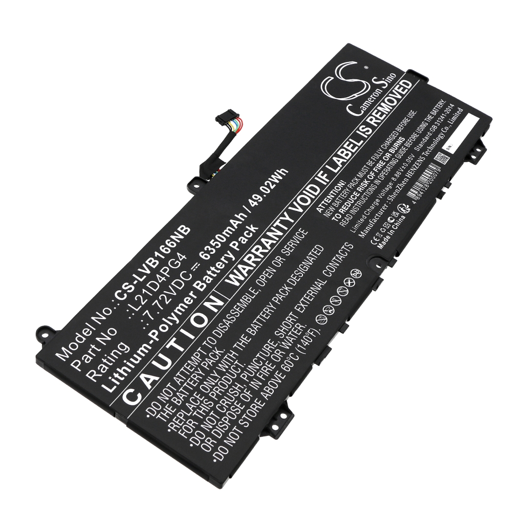 Notebookbatteri Lenovo CS-LVB166NB