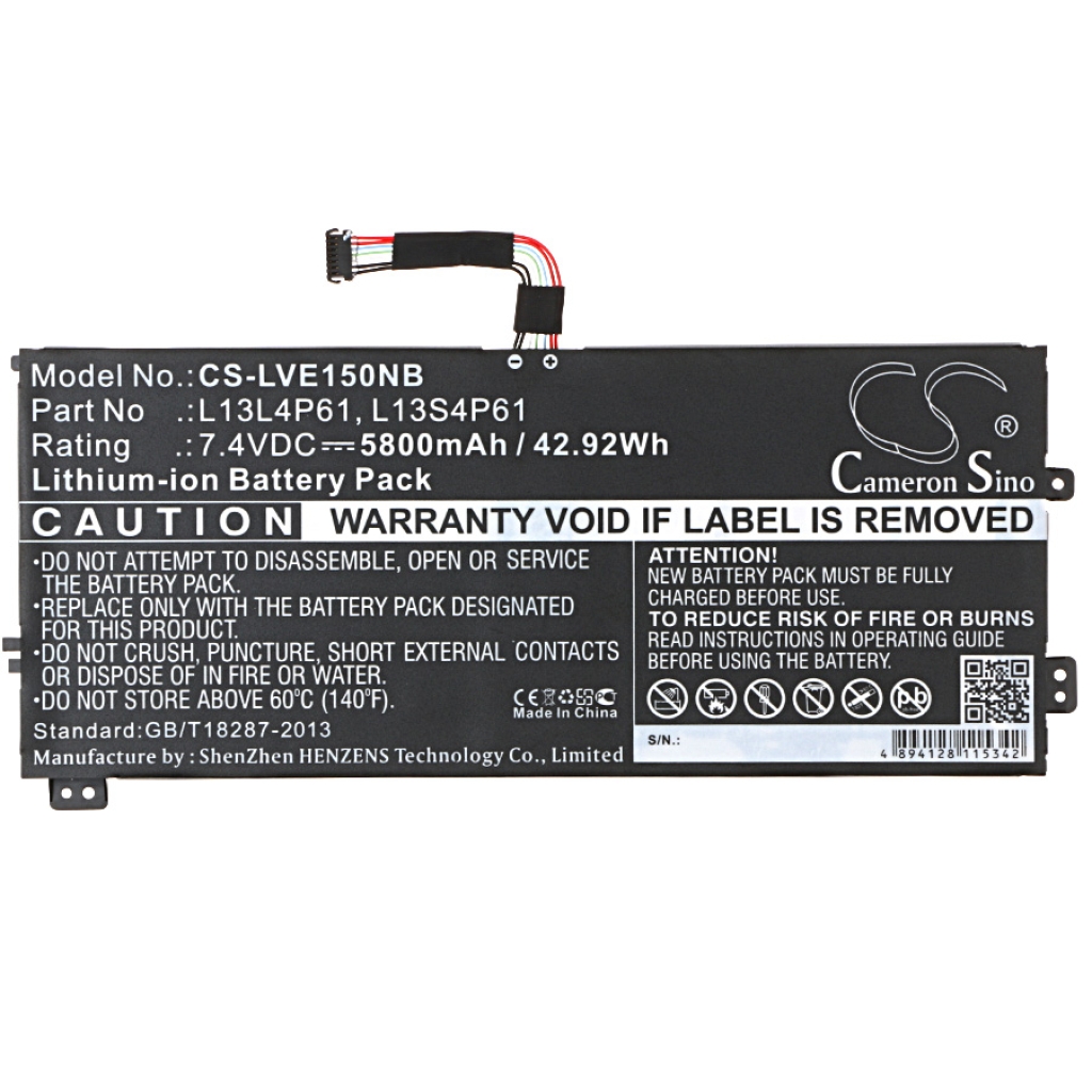 Notebookbatteri Lenovo CS-LVE150NB