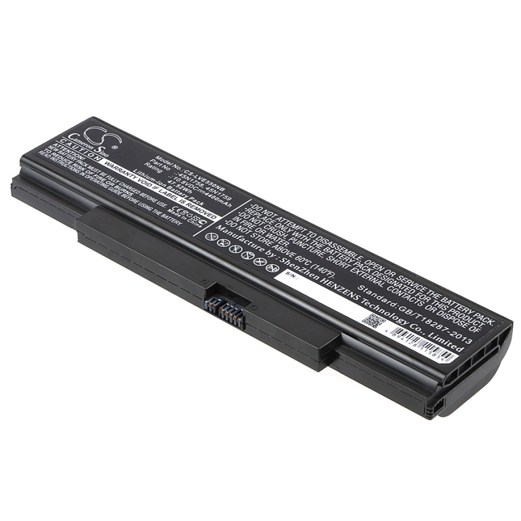 Notebookbatteri Lenovo CS-LVE550NB