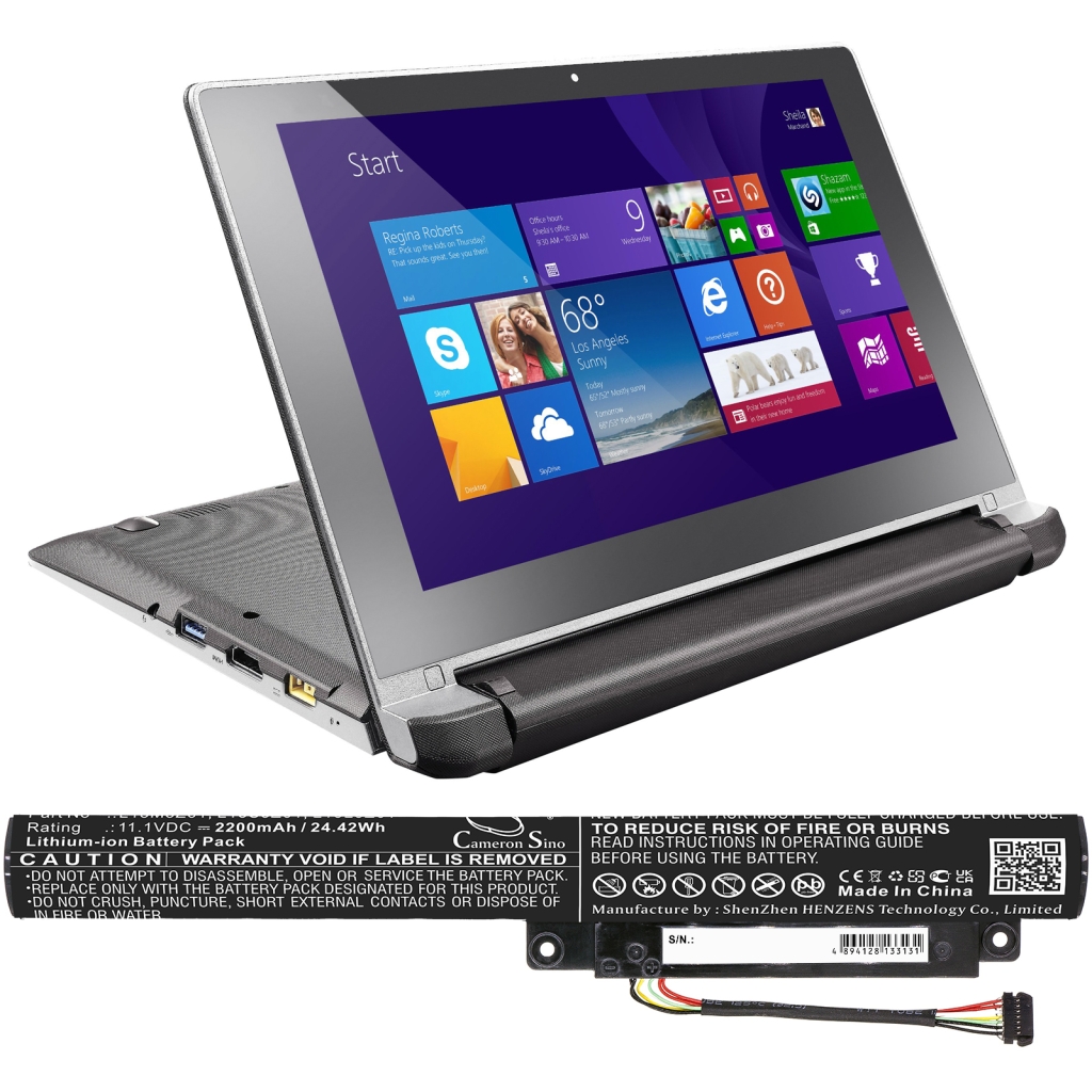 Notebookbatteri Lenovo CS-LVF159NB