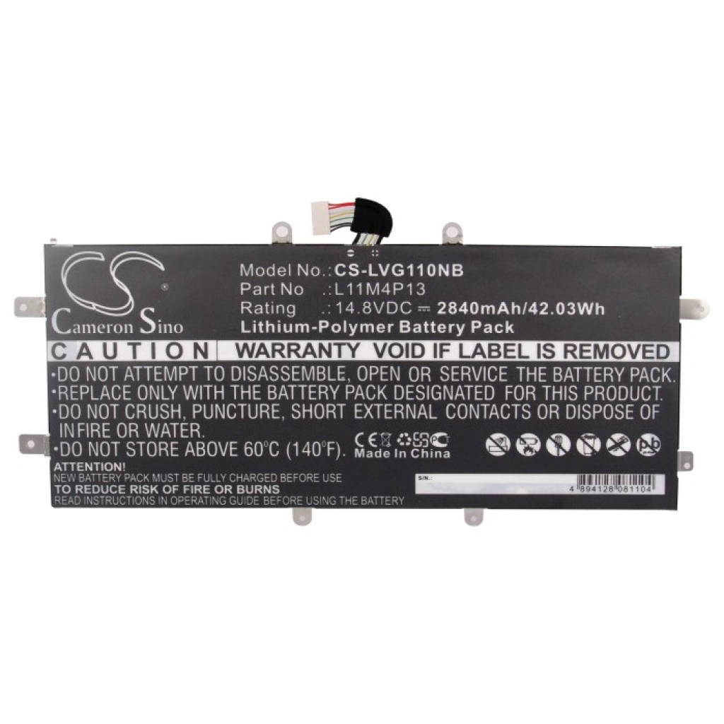 Notebookbatteri Lenovo CS-LVG110NB