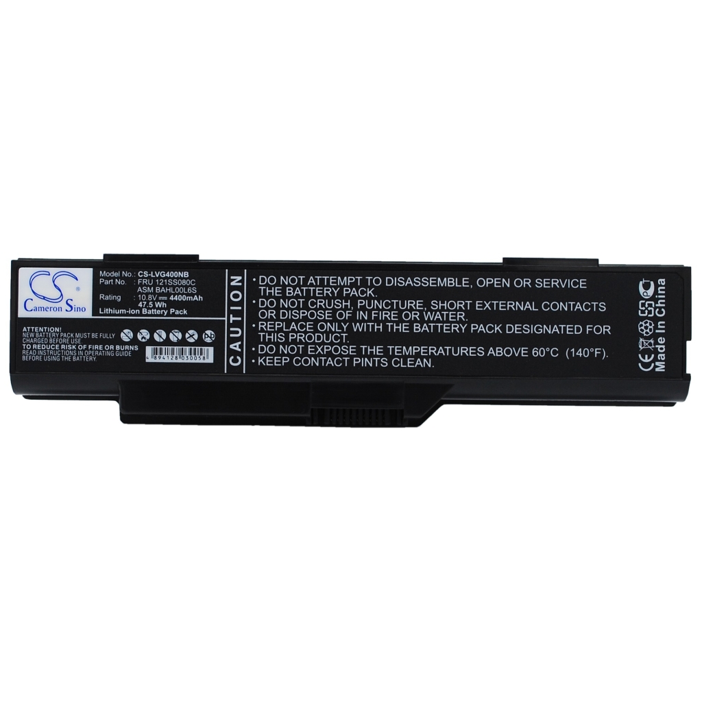 Notebookbatteri Lenovo CS-LVG400NB