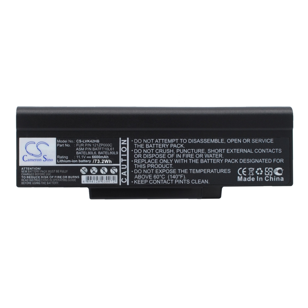 Notebook battery PC Club CS-LVK42NB