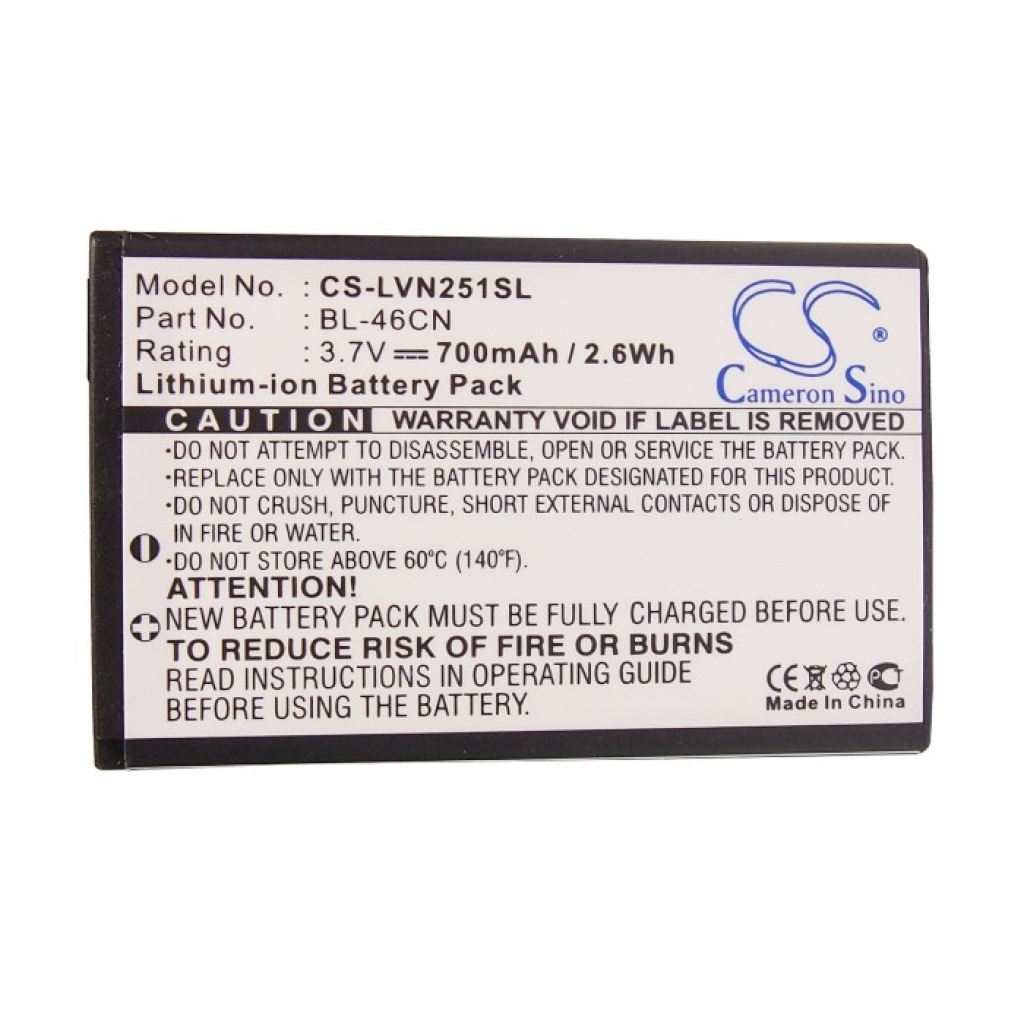 Mobiltelefonbatteri LG Cosmos 3