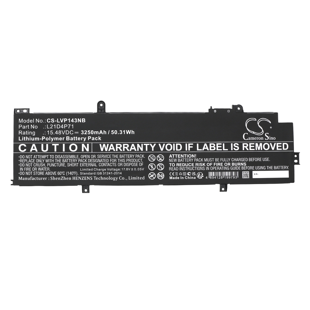 Notebookbatteri Lenovo CS-LVP143NB