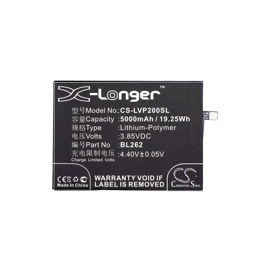 Batteri kompatibel med Lenovo CS-LVP200SL