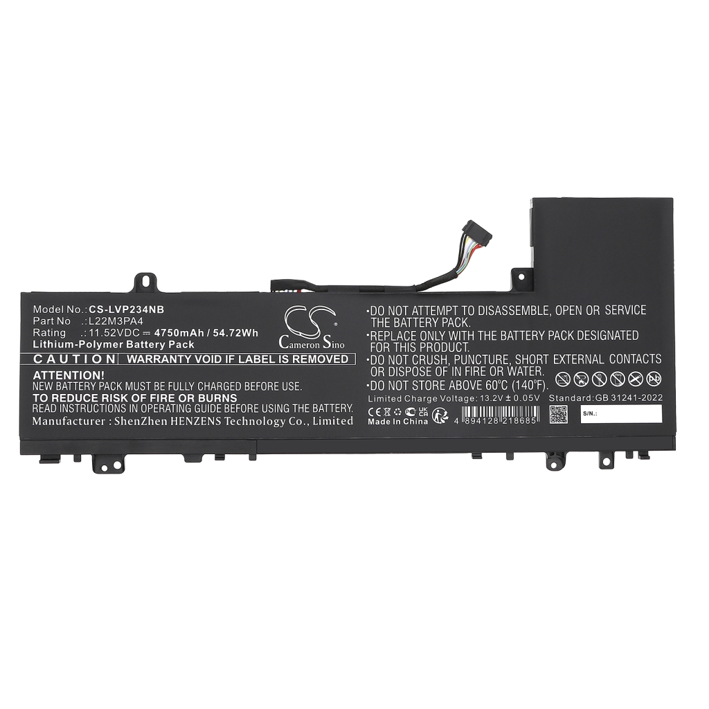 Battery Replaces L22M3PA4