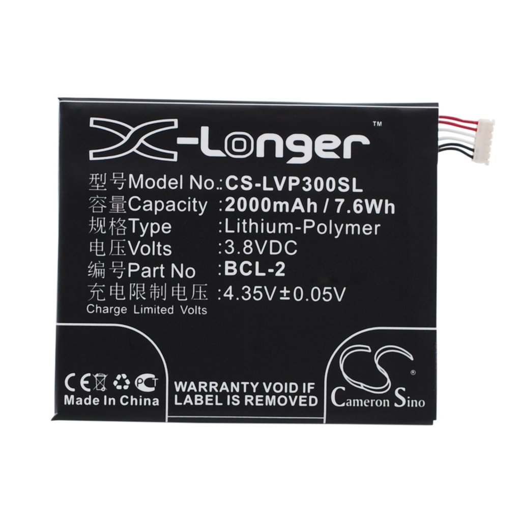 Batteri kompatibel med Lava CS-LVP300SL