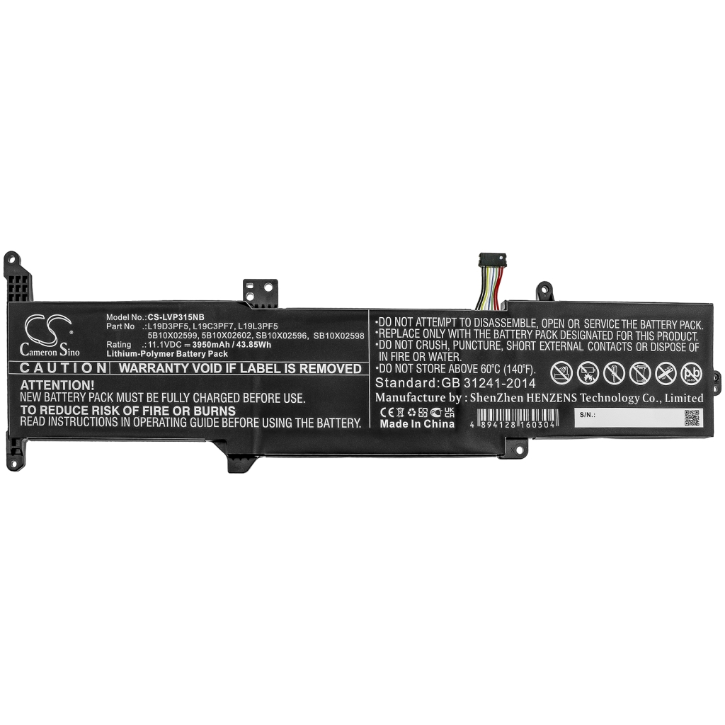 Battery Replaces 5B10X02602