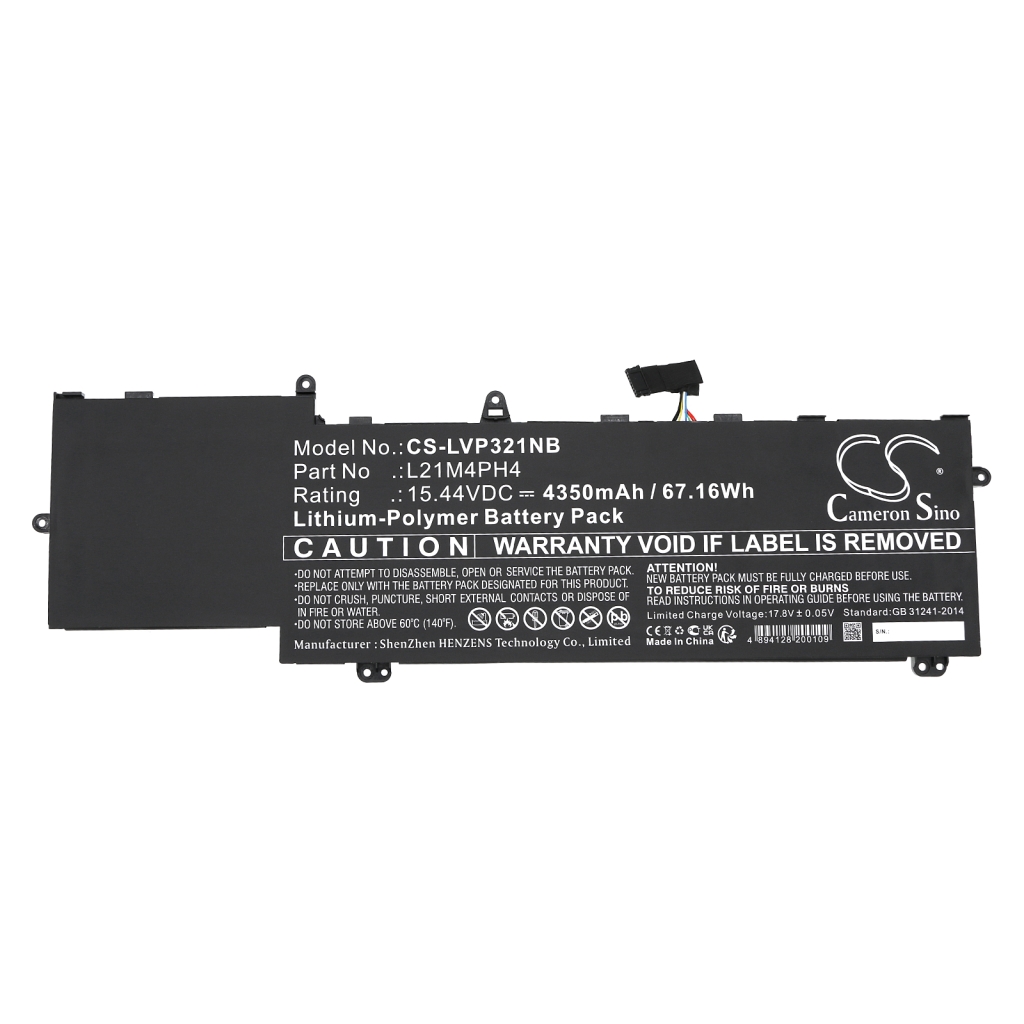 Notebookbatteri Lenovo CS-LVP321NB
