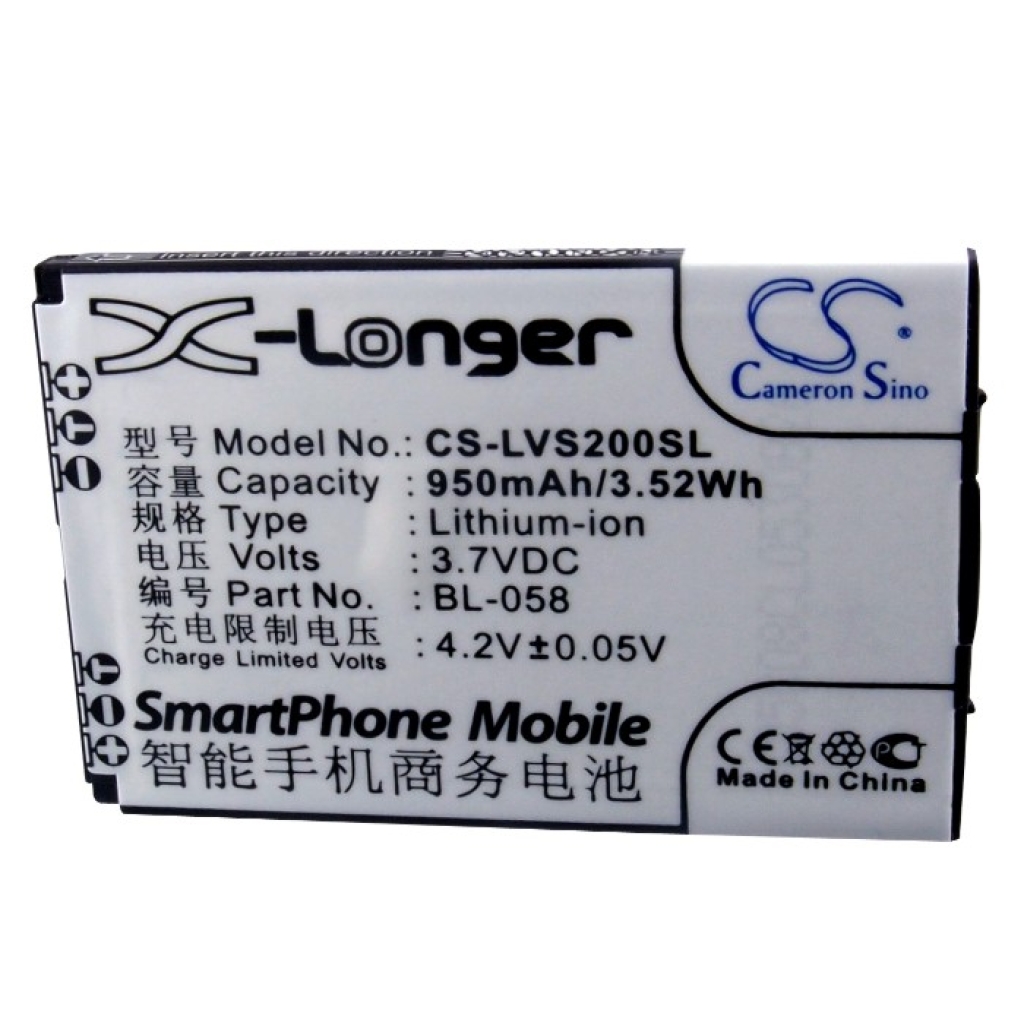 Batteri kompatibel med Lenovo CS-LVS200SL