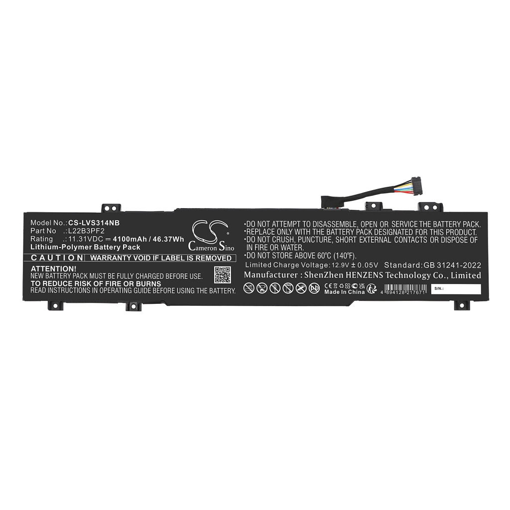 Notebookbatteri Lenovo CS-LVS314NB
