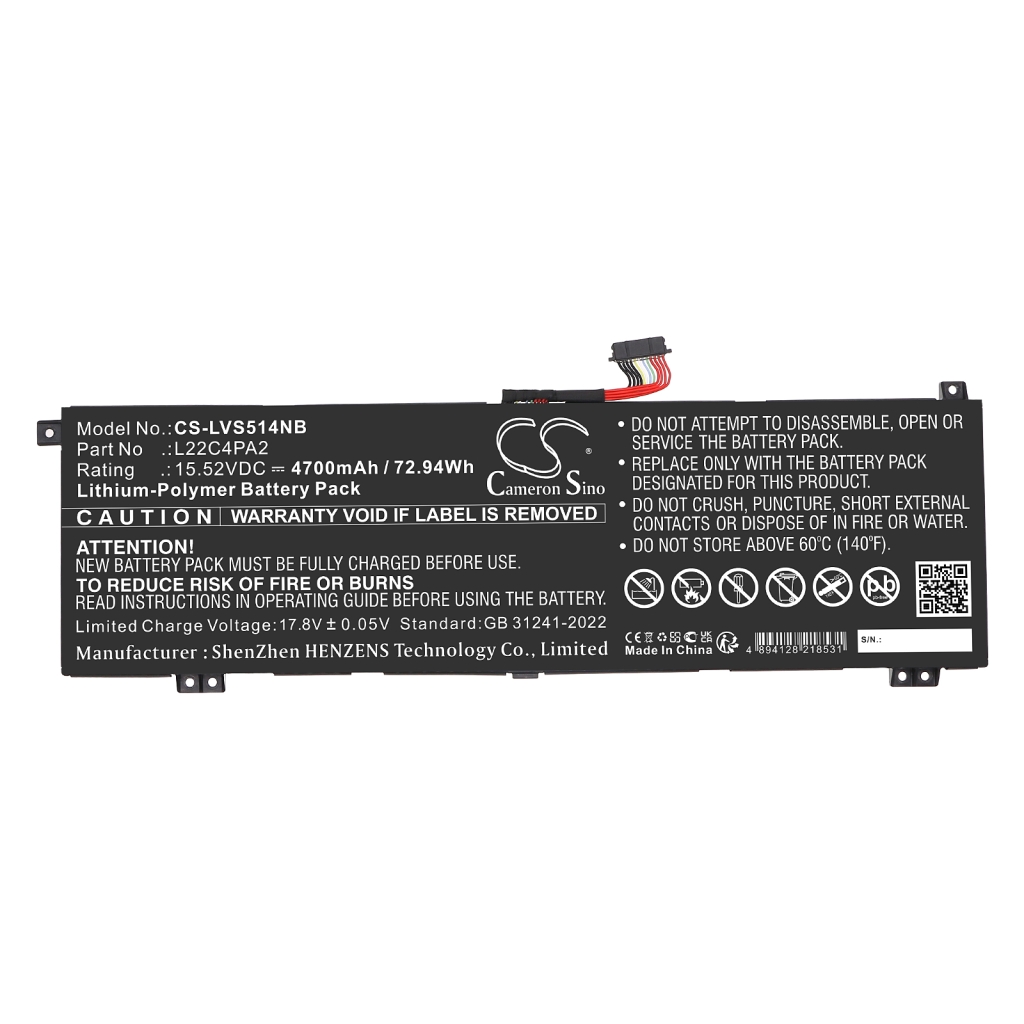 Battery Replaces L22C4PA2