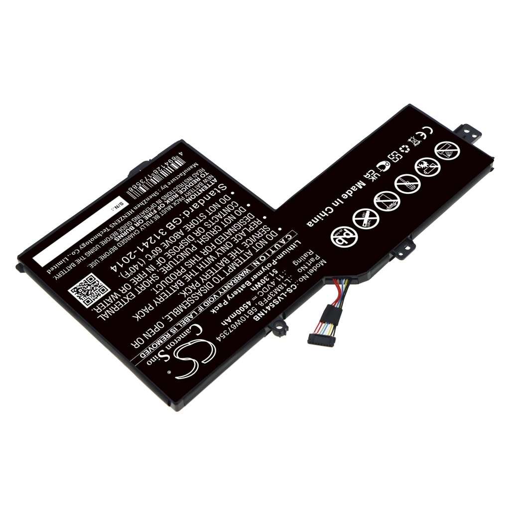 Notebookbatteri Lenovo CS-LVS541NB