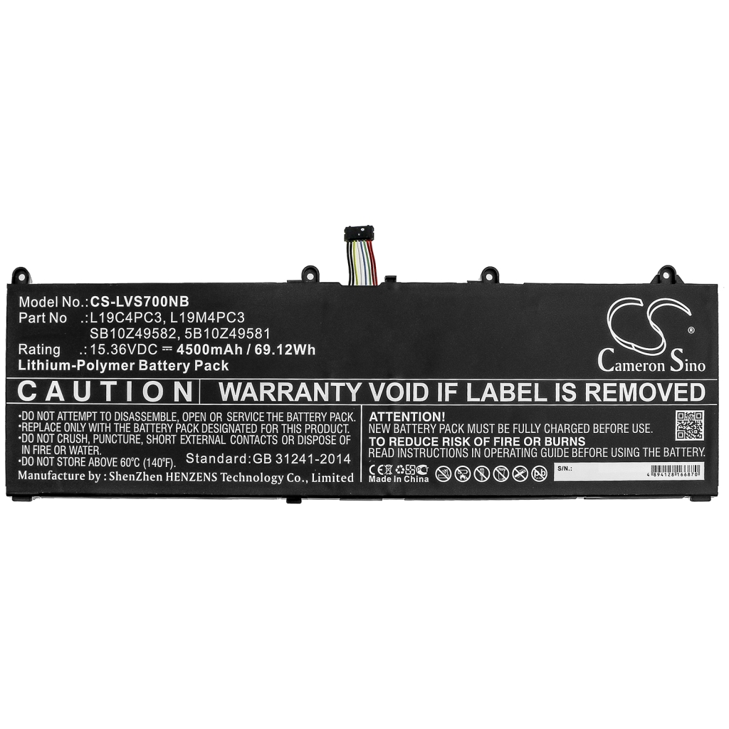 Notebookbatteri Lenovo CS-LVS700NB