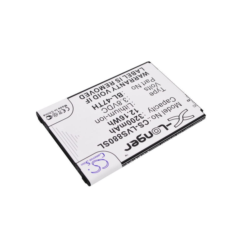 Mobiltelefonbatteri LG CS-LVS880SL