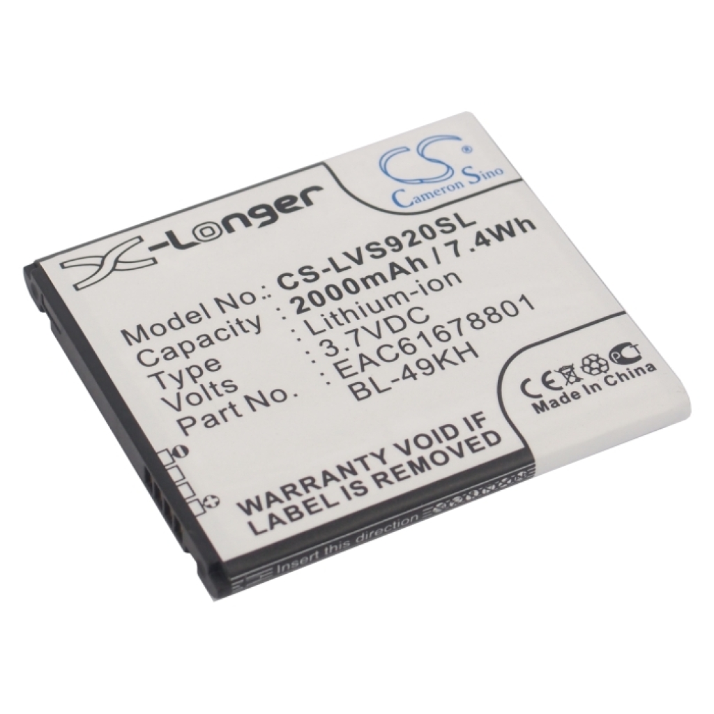 Mobiltelefonbatteri LG Spectrum