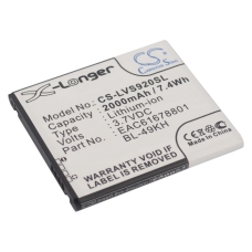 Kompatibel batteriudskiftning til Verizon BL-49KH,EAC61678801