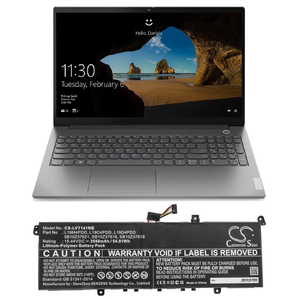 Notebook battery Lenovo ThinkBook 14s G2