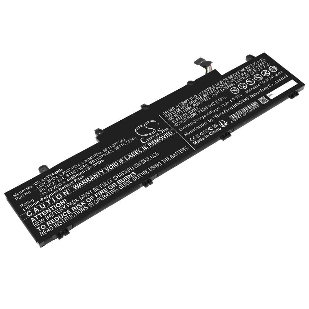 Notebookbatteri Lenovo CS-LVT144NB