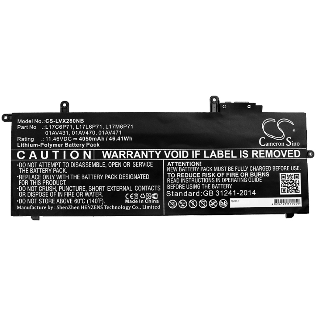 Battery Replaces 5B10W13921
