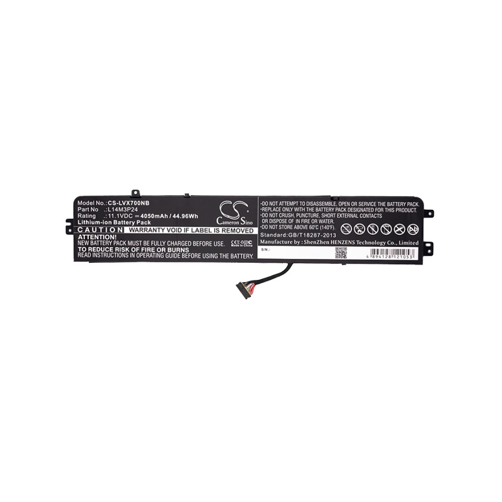 Notebookbatteri Lenovo CS-LVX700NB