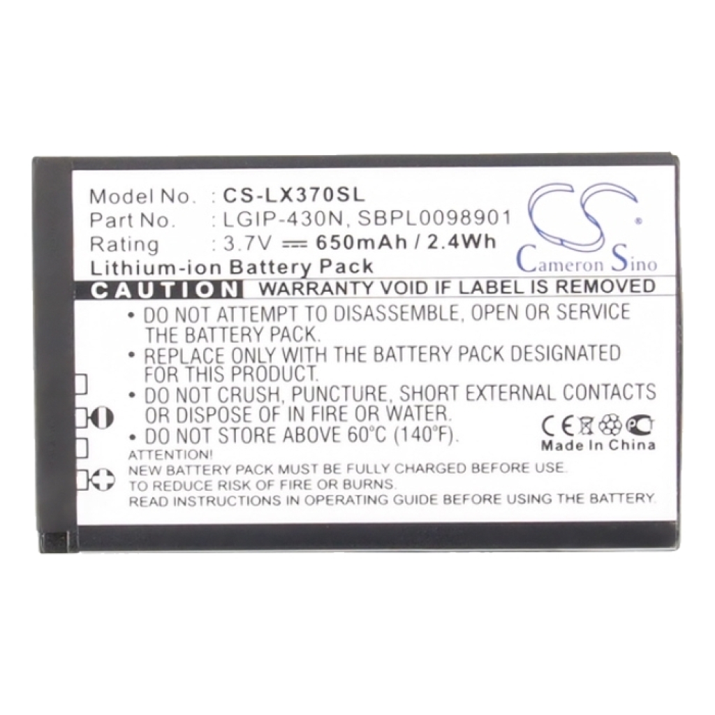 Batterier Erstatter SBPL0098901