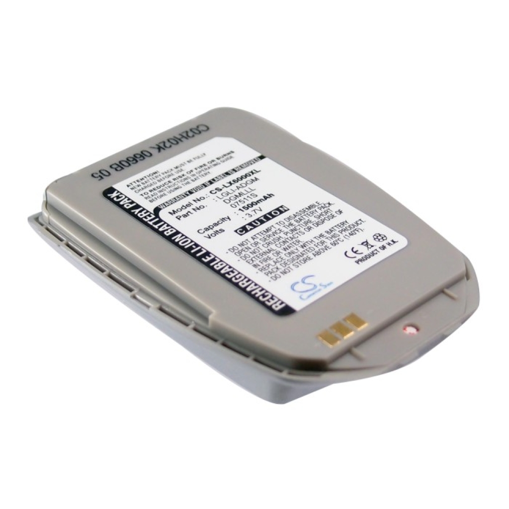 Batteri kompatibel med LG CS-LX6000XL