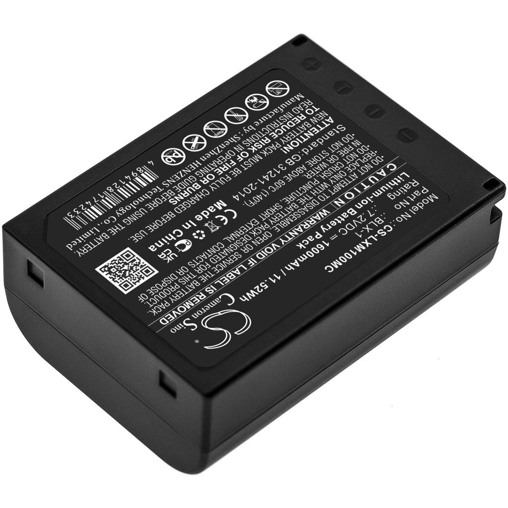 Kamerabatteri Olympus CS-LXM100MC