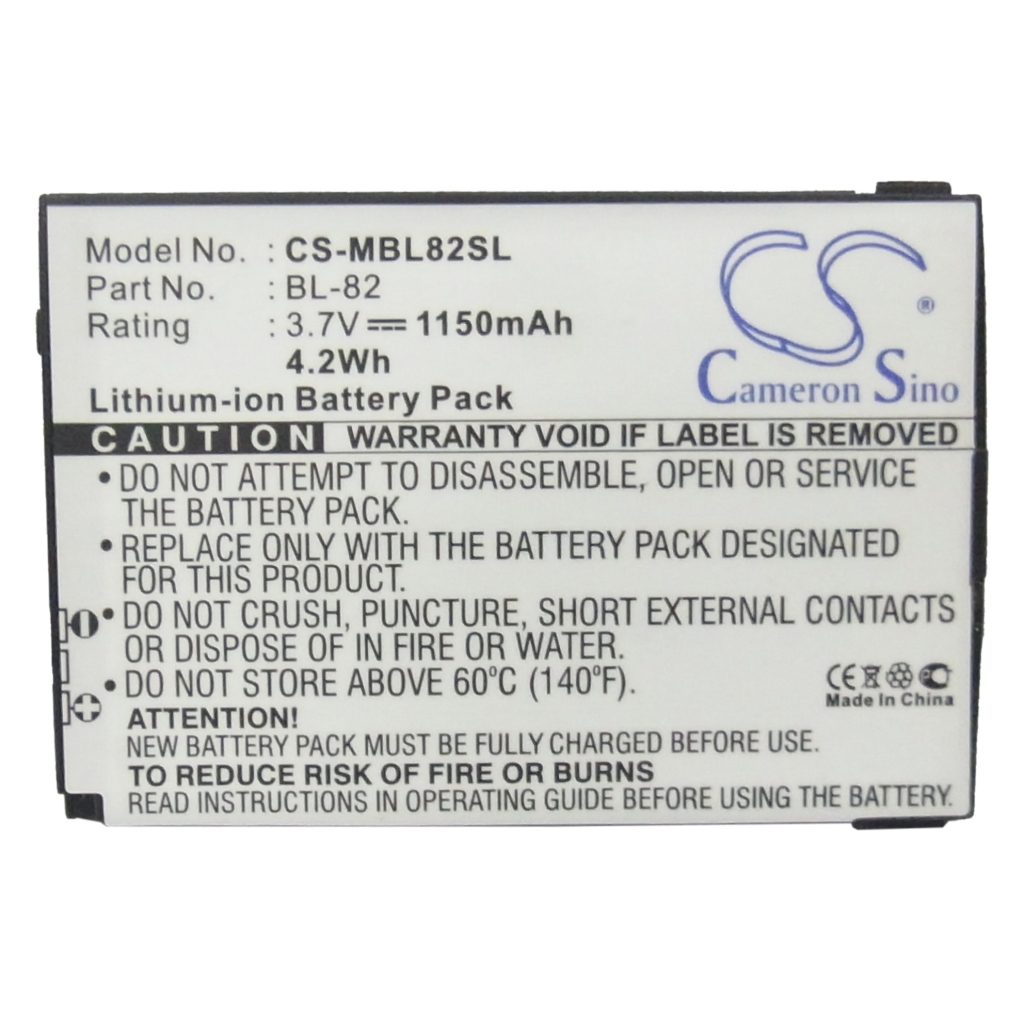 Batteri kompatibel med I-Mobile CS-MBL82SL