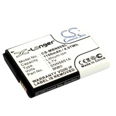 Kompatibel batteriudskiftning til Motorola BN70,BN80,SNN5851,SNN5851A