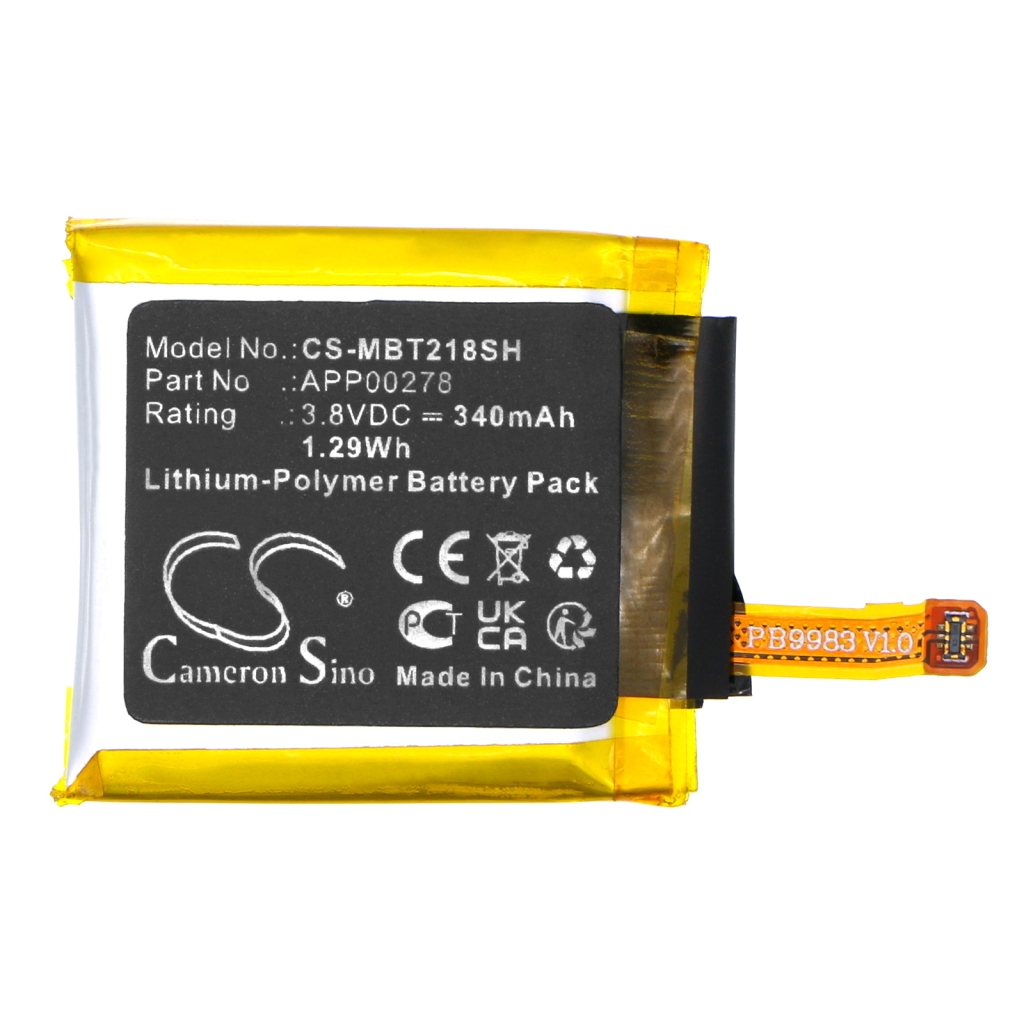 Smartwatchbatteri Montblanc CS-MBT218SH