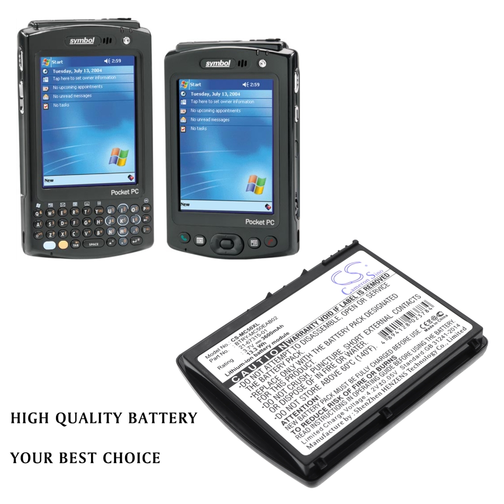 Stregkode Symbol CS-MC50XL