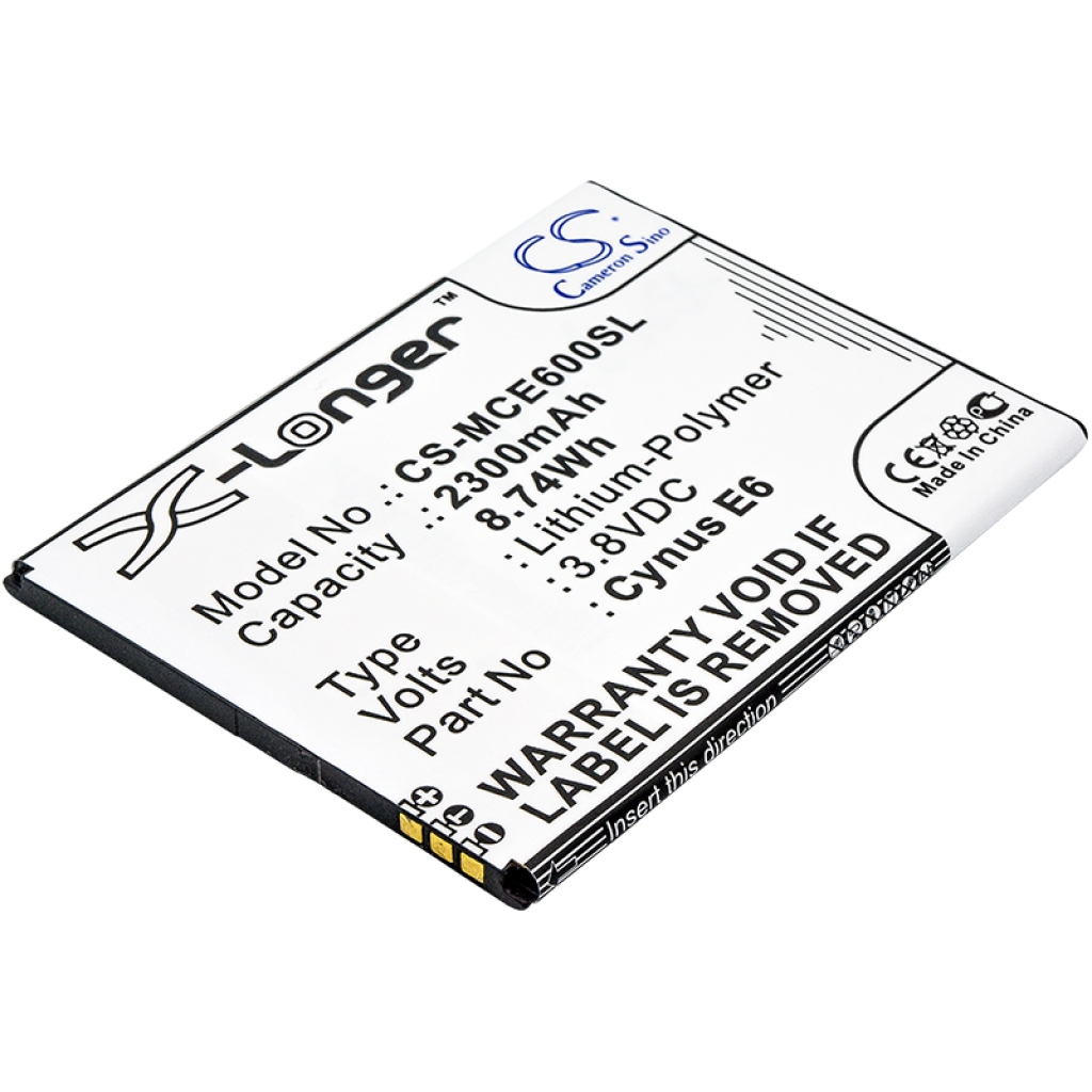Mobiltelefonbatteri Mobistel CS-MCE600SL