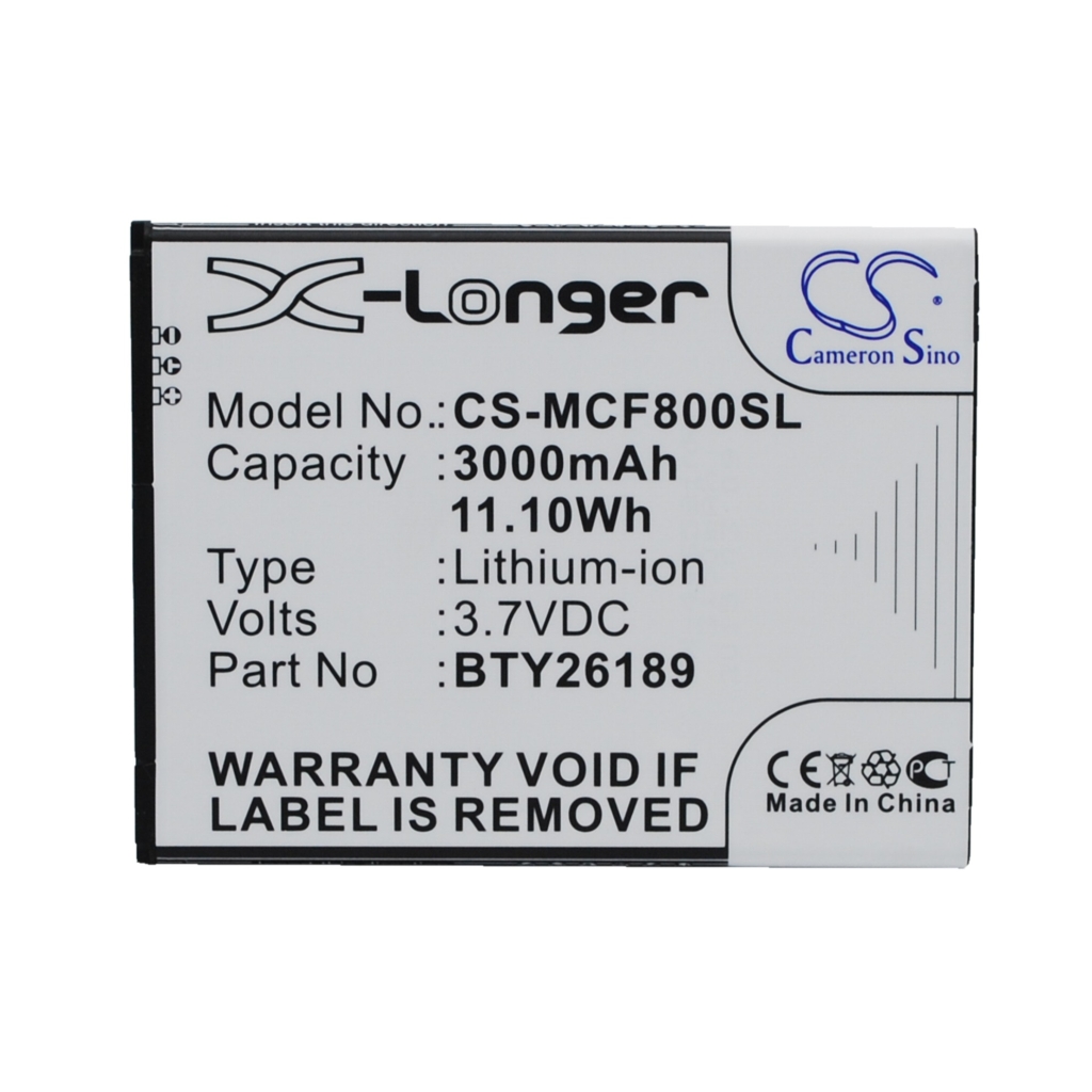 Mobiltelefonbatteri Mobistel CS-MCF800SL