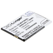Kompatibel batteriudskiftning til Mobistel 615080005069