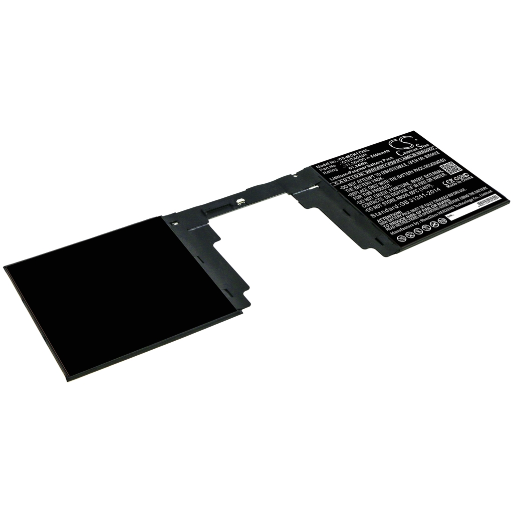 Tabletbatteri Microsoft CS-MCK179SL