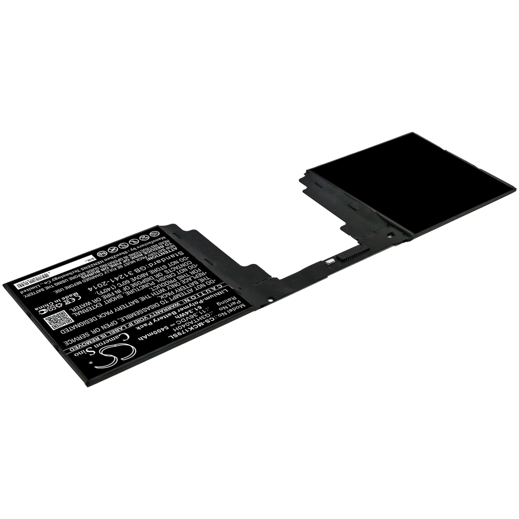 Tabletbatteri Microsoft CS-MCK179SL
