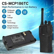 Kompatibel batteriudskiftning til Motorola MNN4254AR,NNTN4496,NNTN4496AR,NNTN4497,NNTN4497A...