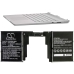 Tabletbatteri Microsoft CS-MCR135SL