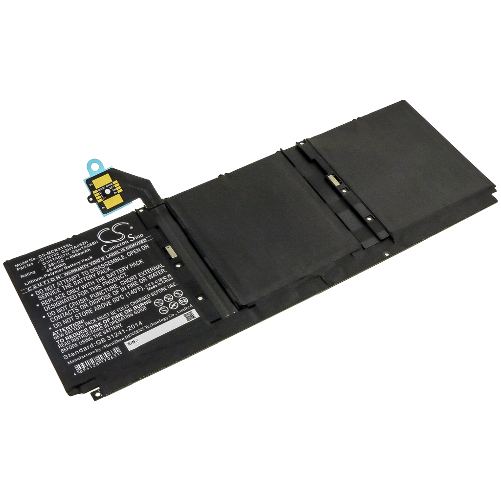 Tabletbatteri Microsoft CS-MCR313SL