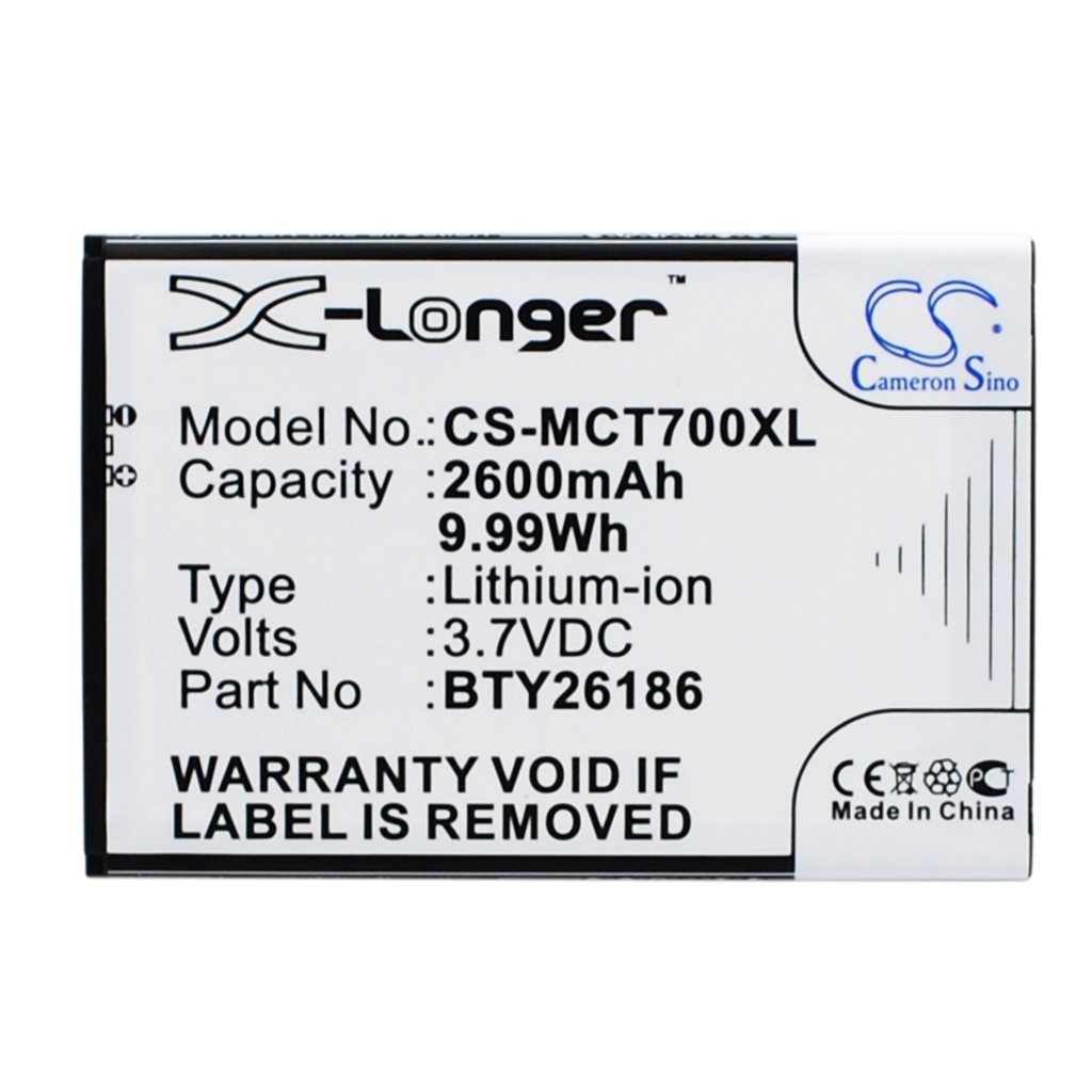 Mobiltelefonbatteri Mobistel CS-MCT700XL