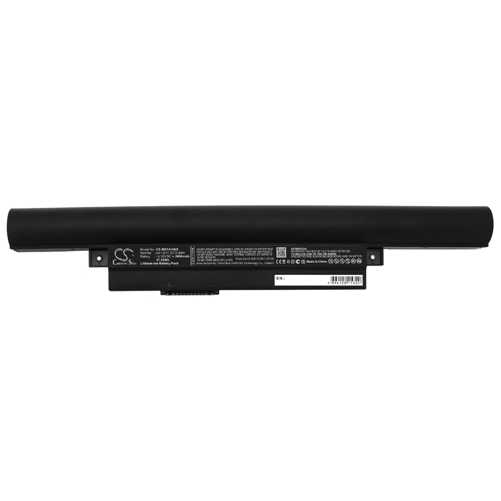 Notebookbatteri Medion 40050714