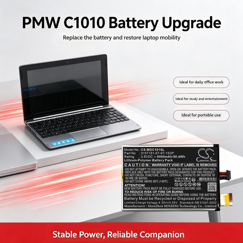 Batterier kompatibel med Medion Akoya E2211T CS-MDC101SL