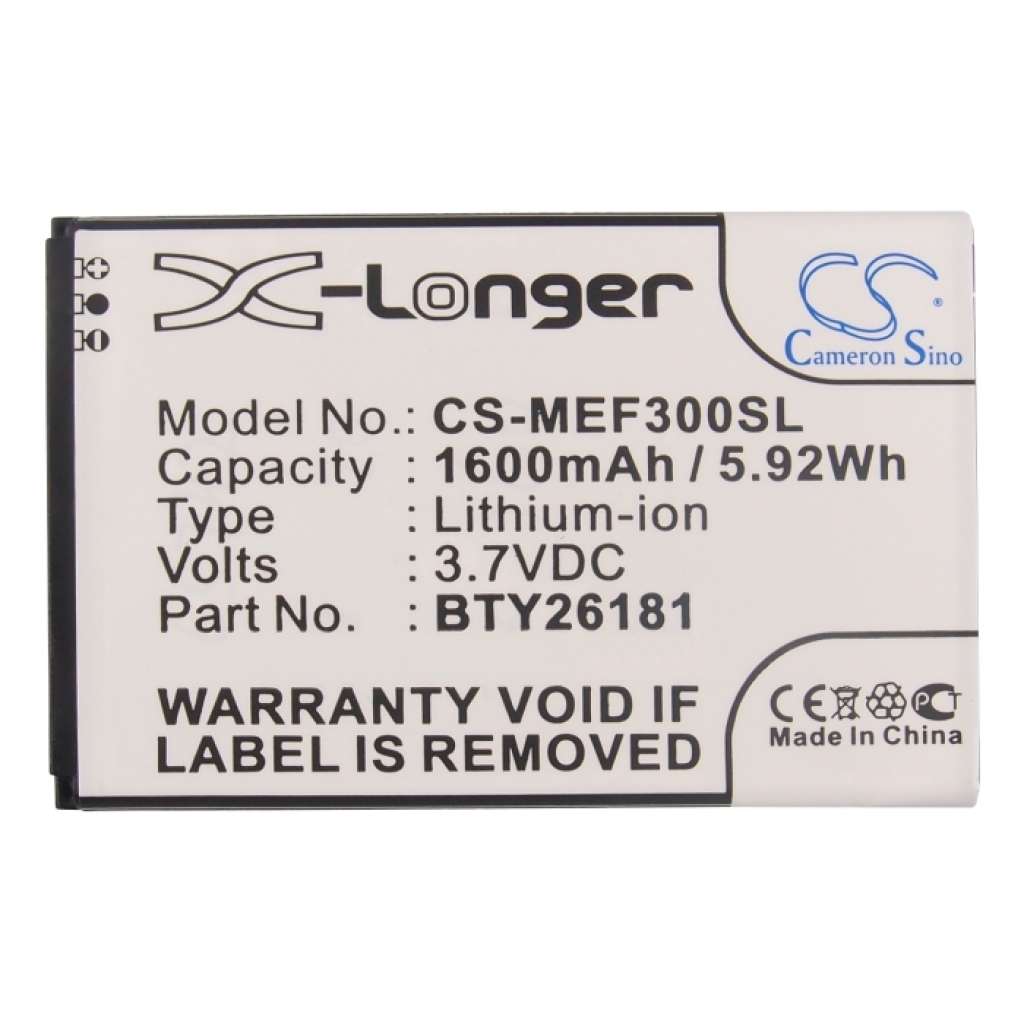 Mobiltelefonbatteri Mobistel CS-MEF300SL