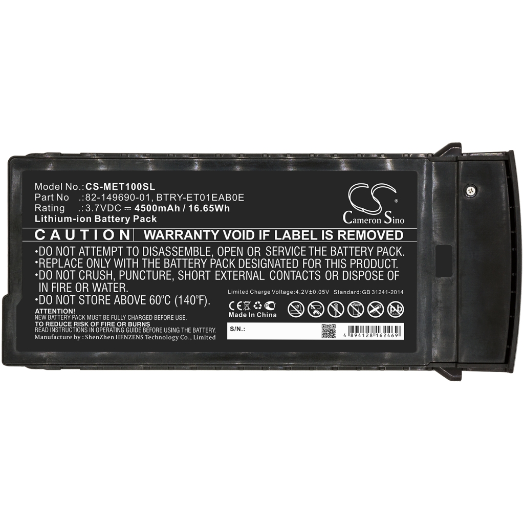 Tabletbatteri Motorola CS-MET100SL