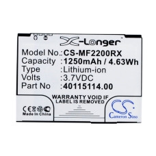 Kompatibel batteriudskiftning til Novatel Wireless 3-1826107-9,40115114.00,L01478001