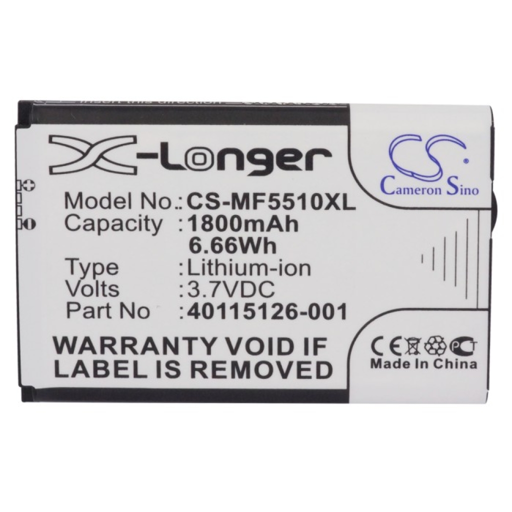 Hotspotbatteri Novatel wireless CS-MF5510XL